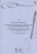 3 Instrumental Four-Part Canzonas 