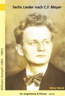 Sechs Lieder nach Gedichten von C. F. Meyer 