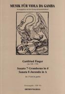 Sonata 7 Grandoena in d und Sonata 8 Jucunda in A 