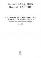 Lemetre Vol. 3 Chansons traditionelles des Provinces de France 
