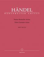 9 Arie tedesche HWV 202-210 Standard