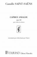 Caprice Andalous pour Violon avec accompagnement 
