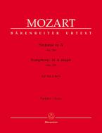 Sinfonia n. 29 in la maggiore KV 201 (186a) Standard