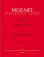 Sinfonia n. 40 in sol minore KV 550 Standard
