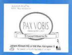 Pax Vobis 