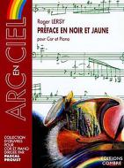 Preface en noir et jaune 