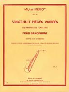 28 Pièces variées 2 différentes tonalités 