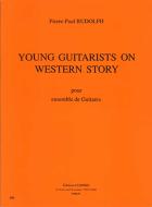 Young guitarists on western story 