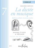 La dictee en musique 7 