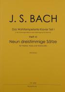 9 dreistimmige Sätze 