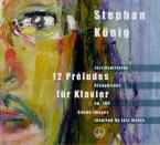 12 Préludes für Klavier op. 186 