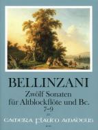 Dodici sonate op. 3 Vol. III: Sonate 7-9 