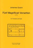 Fünf Magnificat-Versetten 