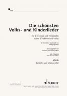Die schönsten Volks- und Kinderlieder - Trioheft Standard