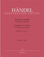 Konzert g-Moll op. 4/3 HWV 291 