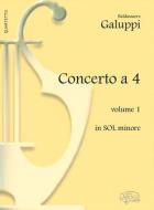 Concerto à 4 Vol. 1 in Sol minore 
