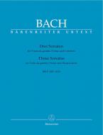3 Sonate BWV 1027-1029 Standard