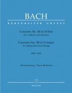 Concerto n. 3 in re maggiore BWV 1054 Standard