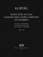 Einige Sätze aus den Sudelbüchern Georg Christoph Lichtenbergs 
