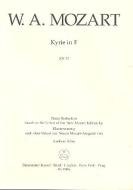 Kyrie F-Dur KV 33 Standard