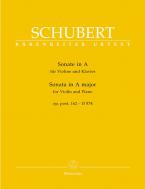 Sonata per violino e pianoforte D 574 op. post.162 Standard