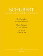 3 Sonate (Sonatinas) op. post. 137 Standard
