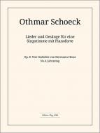 4 Gedichte Op. 8/4 Jahrestag 