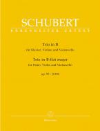 Trio in si bemolle maggiore op. 99 D 898 Standard