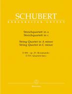 Quartetto per archi in la minore e do minore Standard