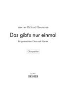 Das gibt's nur einmal 