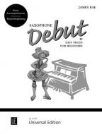 Saxophone Debut - Piano Accompaniments 