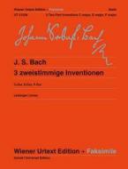 Tre invenzioni a due parti BWV 772, 777, 779 