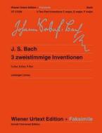 Tre invenzioni a due parti BWV 772, 777, 779 
