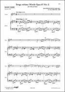 Songs Without Words Op. 67 No. 2 