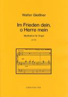 Im Frieden dein, o Herre mein 