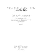 Der dunkle Gedanke op. 84 