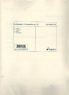 3 Quartets Op. 41 Standard