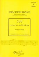 300 Textes et Realisations Cahier 10 