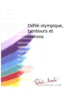 Defile olympique, tambours et clairons 