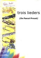 Trois lieders 