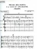 Messe des Morts à 4 voix, en sol mineur 