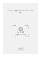 Concerto pour Violon, Op. 10, No. 6, en sol mineur 