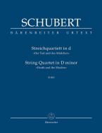 Quartetto per archi in re minore D 810 Standard