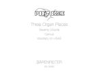 Three Organ Pieces Standard