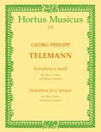 Sonatina e-Moll 