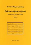 Rejoice, rejoice, rejoice! for mixed choir 
