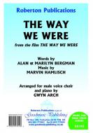 The Way We Were 