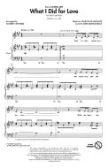 What I Did For Love Standard