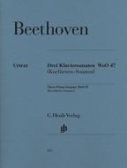 3 Sonate per pianoforte WoO 47 