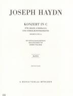 Concerto C major Hob. XVIII:10 (First Edition) 